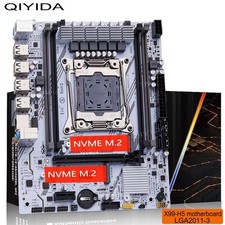 QIYIDA X99 Motherboard LGA2011-3 Micro-ATX DDR4 M.2 SATA USB 2.0 PCIe 3.0 Intel picture