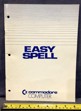 Commodore Computer Easy Spell user's guide picture