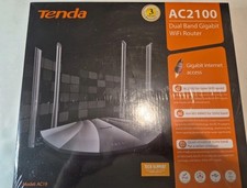 Tenda AC2100 Smart WiFi Router Dual Band Gigabit Wireless Internet Router Sealed picture