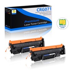 2PK Canon 071 Black Replacement Toner Cartridge for ImageCLASS MF272dw MF273dw picture