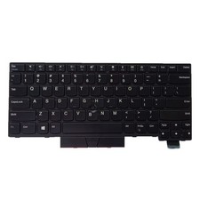 Siakoocty Laptop Replacement US Layout No Pointer Keyboard for Lenovo ThinkPa... picture