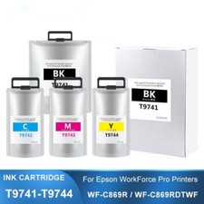 T9741-T9744 Ink bags For Epson WorkForce Pro WF-C869R C13T974100 Printer  picture
