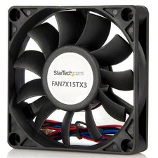 Startech 70mm x 15mm Ball Bearing Computer Case Fan FAN7X15TX3 with screws picture