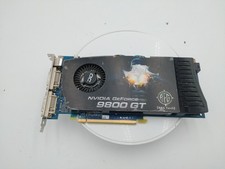 Good Condition BFG Tech NVIDIA GeForce 9800 GT Black Untested picture