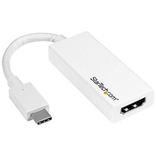StarTech CDP2HD4K60W USB-C to HDMI Adapter 4K 60Hz White picture