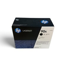 HP 90A CE390A Black Toner Cartridge LaserJet Enterprise M4555 MFP Genuine OEM picture