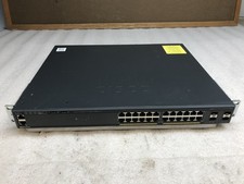 Cisco WS-C2960X-24PS-L 24-Port PoE+ Gigabit Switch W/Rack Ears picture