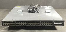 Cisco WS-C3650-48FS-L 48 Port Gigabit Ethernet PoE Switch - Same Day Shipping picture