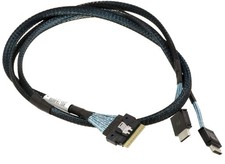 PCIe 4.0 Slim SAS SFF-8654 8i Cable / 2x SFF-8611 SFF-8612 Oculink 80Cm picture