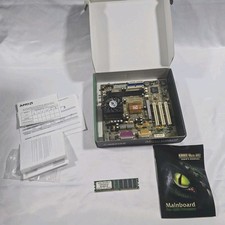 Biostar K8M800 Motherboard, AMD Athlon64 X2 3600+ 2.0GHz, AM2, Micro ATX, 512M picture