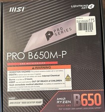 MSI Pro B650M-P ProSeries AMD AM5 Motherboard - DDR5 Memory Compatible picture