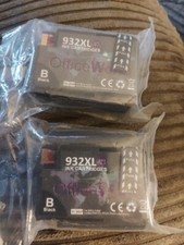 2 Black 932xl Office World Ink Cartridges   picture