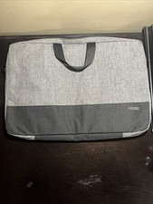 YYONET Grey And Black Travel Computer Bag 16”/ 11” picture