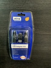 Ativa 3-in-one USB Adapter Kit Connect Computer to Digital Devices New sealed picture