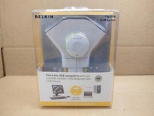 Belkin Flip 2-Port USB + VGA KVM Switch with Wired Remote F1DF102U ✔✔✔ **NEW** picture