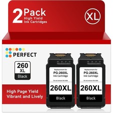 PG-260XL CL-261XL Ink Cartridges For Canon 260 261 Pixma TS6420a TR7020 TR7022a picture
