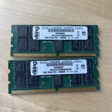 Viking 16GB 2x8GB PC3-10600 ECC SODIMM VR7JA1G7258HBDHA Server Memory RAM picture
