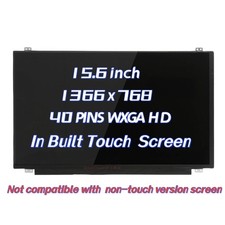 For HP TouchSmart 15-AC 15-AC121DX B156XTK01.0 40pins LCD Touch Screen Assembly picture