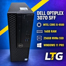 Dell OptiPlex 3070 SFF i5-9500 16GB RAM 256GB NVMe SSD Windows 11 Pro Tested picture