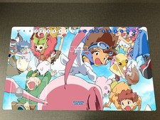 Digimon Adventure Table Playmat CCG DTCG TCG Mouse Pad Trading Card Game Mat Bag picture