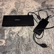 SABRENT USB Type C Dual 4K Universal Docking Station - USB C Power (DS-WSPD) picture