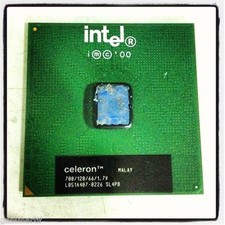Intel SL4P8 SL4P2 Celeron 700/128/66/1.7V SL4P8 FC-PGA Socket 370 CPU picture