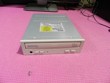 BENQ 656A Internal CD Drive IDE 56X AUX Port Vol Cont Buttons Beige (See Video) picture