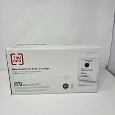 HP 05A Black TRU RED Toner Cartridge Replacement  (TRCE505D) New Open Box picture