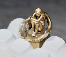 Angel Keycap Artisan For Cherry Mx Mechanical Keyboard Resin Personality Art New picture