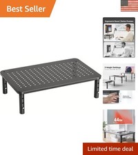Versatile Laptop Stand with Airflow Vents - Ergonomic Design for Productivity picture
