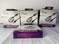Lot Of 13 SIIG USB 2.0 to VGA External Video Adapter USB to VGA Converter picture