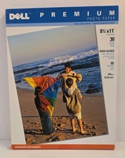 DELL Premium Photo Paper High Gloss 30 Sheets 8.5