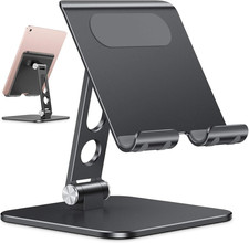 Upgraded Adjustable Tablet Stand Holder, Heavy Duty Foldable Portable Monitor St picture