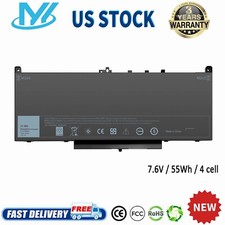 ✅J60J5 Battery For Dell Latitude E7270 E7470 MC34Y WYWJ2 GG4FM 451-BBSY 451-BBSX picture