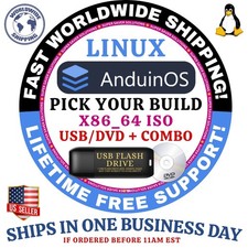 ANDUIN OS LINUX | LATEST BUILDS ISO | DVD, USB, COMBOS | FAST SHIPPING picture