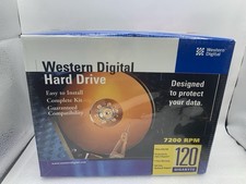 VTG Western Digital Internal EIDE 120GB Hard Drive 7200 RPM Mod:WD1200BBRTL   BE picture