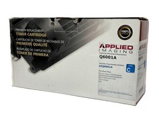 Compatible HP Q6001A / 124A CYAN Cartridge for LasetJet 2600 Series – Sealed Bag picture