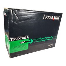Lexmark T654X80G Extra High Yield Toner T654 Unused Pull Tabs Intact picture