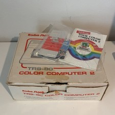 Tandy Radio Shack TRS-80 Color Computer 2 CoCo 26-3134 In Box W/ Cords TESTED picture