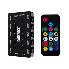 DARKROCK 20 Hub: 10PWM Fan Speed + 10ARGB Lighting w/Remote picture