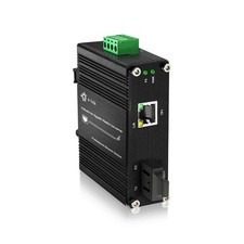 Industrial Gigabit Fiber Media Converter 10/100/1000Mbps IEEE802.3at 1×RJ45+1×SC picture