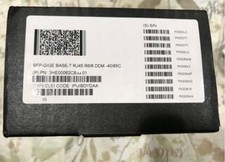 10 Pack Alcatel iSFP-GIG-T SFP RJ45 1000BASE-T 100m RJ45 1G OmniSwitch Series. picture