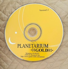 Vintage Planetarium Gold Version 2.2 (PC, Windows, 1999) *DISC ONLY* picture