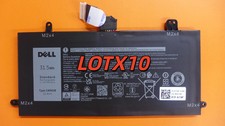 LOTX10 GENUINE DELL LATITUDE 5285 5290 2-IN-1 BATTERY 1WND8 JT90P 3-CELL 31.5WH picture