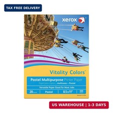 Xerox Multipurpose Pastel Colored Paper, 20-lb, Letter, Gold, 500 Sheets/Ream picture