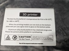 Qidi X-Plus Magnetic Build Plate 10.5x8.4 3D Printer Flex Sheet picture