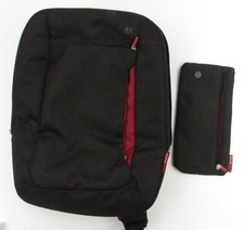Belkin Black Red Sling Shoulder Bag F8N052-BR & Pen Pouch 12-13