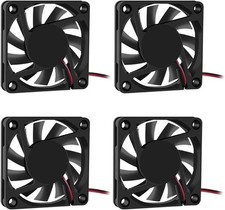 Fan 60X60X10 Mm DC 12V 6010 Brushless Cooling Fan, Replacement Ball Bearing 60Mm picture