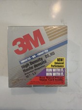3M DS/HD 3.5” FLOPPY DISKS DOUBLE SIDED High DENSITY 10 PACK - NEW, SEALED. picture