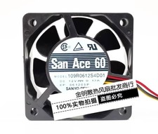 1PCS Sanyo 6025 6CM 109R0612S4D01 12V 0.17A Case Cooling Fan picture